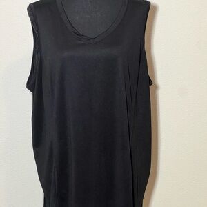 St. John's Bay Black quick dry athletic Tank Top